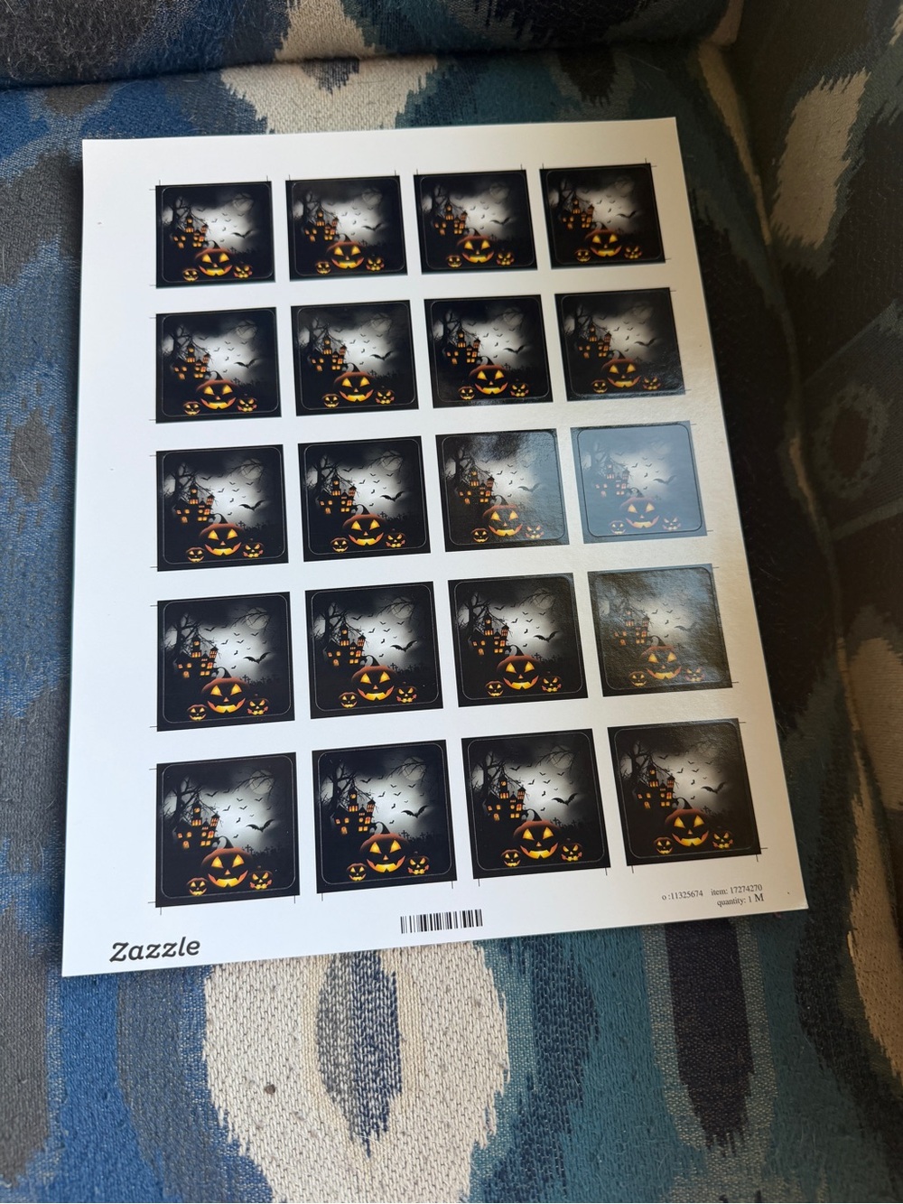 Halloween and Alien Sticker Sheets - Multi-Color - Picture 2 of 4